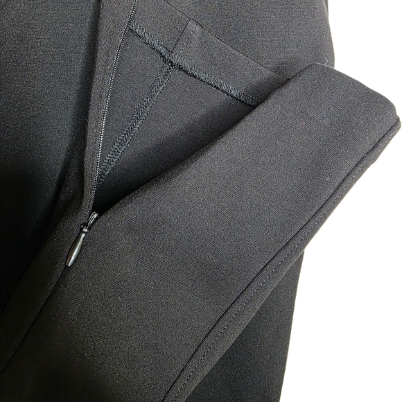 Elizabeth And James Black Pull On Ponte Pants Size Medium - Picture 6 of 6
